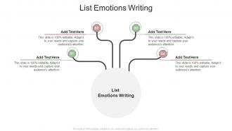 List Emotions Writing In Powerpoint And Google Slides Cpb