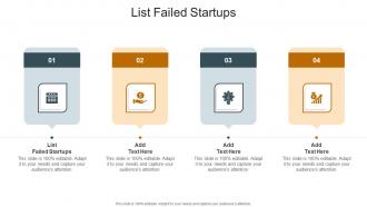 List Failed Startups In Powerpoint And Google Slides Cpb