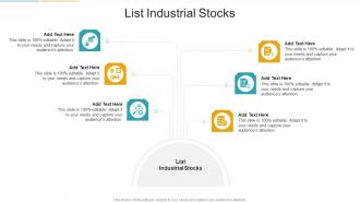 List Industrial Stocks In Powerpoint And Google Slides Cpb