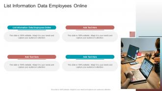 List Information Data Employees Online In Powerpoint And Google Slides Cpb