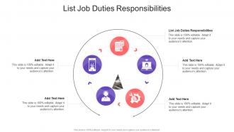 List Job Duties Responsibilities In Powerpoint And Google Slides Cpb