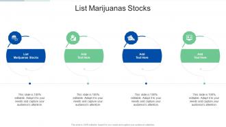List Marijuanas Stocks In Powerpoint And Google Slides Cpb
