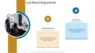 List Moral Arguments In Powerpoint And Google Slides Cpb