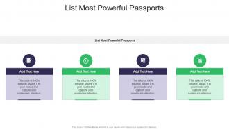List Most Powerful Passports In Powerpoint And Google Slides Cpb