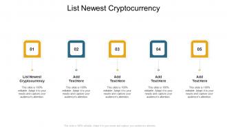 List Newest Cryptocurrency In Powerpoint And Google Slides Cpb