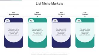 List Niche Markets In Powerpoint And Google Slides Cpb