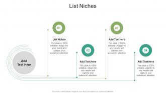 List Niches In Powerpoint And Google Slides Cpb