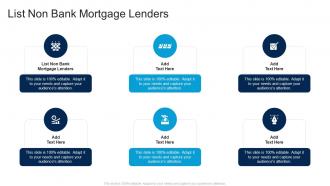 List Non Bank Mortgage Lenders In Powerpoint And Google Slides Cpb