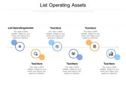 List operating assets ppt powerpoint presentation gallery deck