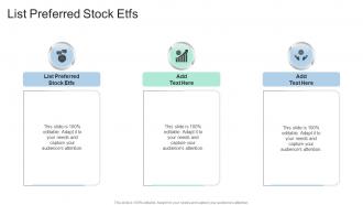 List Preferred Stock ETFS In Powerpoint And Google Slides Cpb