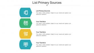 List primary sources ppt powerpoint presentation ideas layout ideas cpb