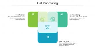List prioritizing ppt powerpoint presentation gallery slide cpb