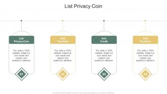 List Privacy Coin In Powerpoint And Google Slides Cpb