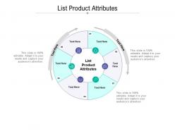 List product attributes ppt powerpoint presentation portfolio example file cpb