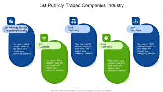 List Publicly Traded Companies Industry In Powerpoint And Google Slides Cpb