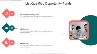 List Qualified Opportunity Funds In Powerpoint And Google Slides Cpb