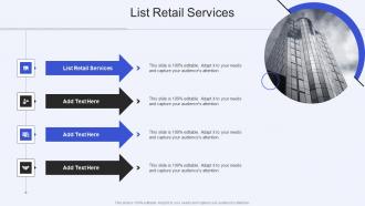List Retail Services In Powerpoint And Google Slides Cpb