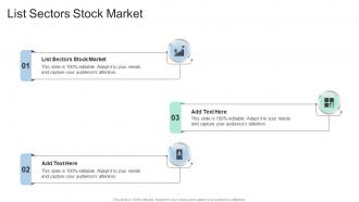 List Sectors Stock Market In Powerpoint And Google Slides Cpb