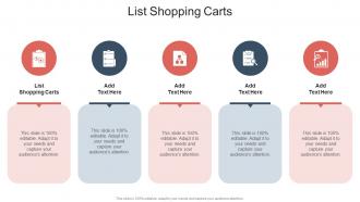 List Shopping Carts In Powerpoint And Google Slides Cpb