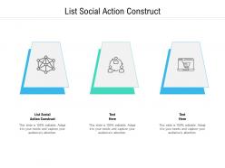 List social action construct ppt powerpoint presentation file ideas cpb