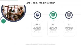 List Social Media Stocks In Powerpoint And Google Slides Cpb