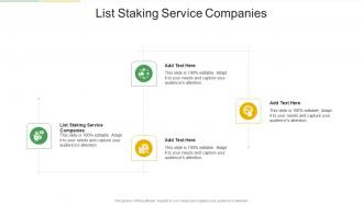 List Staking Service Companies In Powerpoint And Google Slides Cpb