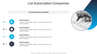 List Subscription Companies In Powerpoint And Google Slides Cpb
