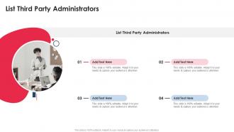 List Third Party Administrators In Powerpoint And Google Slides Cpb