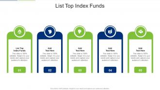 List Top Index Funds In Powerpoint And Google Slides Cpb