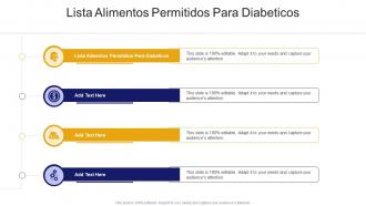 Lista Alimentos Permitidos Para Diabeticos In Powerpoint And Google Slides Cpb