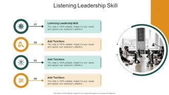 Listening Leadership Skill In Powerpoint And Google Slides Cpb