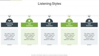 Listening Styles In Powerpoint And Google Slides Cpb