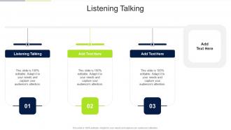 Listening Talking In Powerpoint And Google Slides Cpb