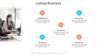 Listings Business In Powerpoint And Google Slides Cpb