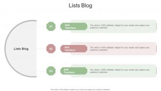 Lists Blog In Powerpoint And Google Slides Cpb
