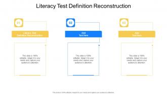 Literacy Test Definition Reconstruction In Powerpoint And Google Slides Cpb
