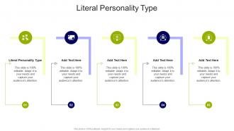 Literal Personality Type In Powerpoint And Google Slides Cpb