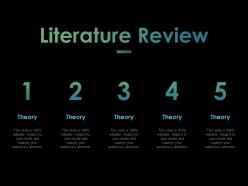 Literature review ppt powerpoint presentation file files