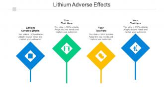 Lithium Adverse Effects Ppt Powerpoint Presentation Professional Diagrams Cpb