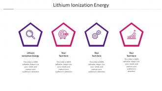 Lithium ionization energy ppt powerpoint presentation slides guide cpb