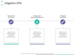 Litigation kpis strategic due diligence ppt powerpoint presentation layouts slide portrait