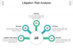 Litigation risk analysis ppt powerpoint presentation icon show cpb