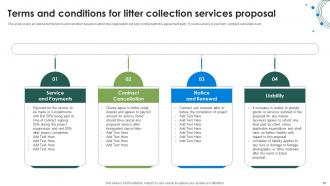 Litter Collection Services Proposal powerpoint Presentation Slides Aesthatic Idea