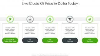 Live Crude Oil Price In Dollar Today In Powerpoint And Google Slides Cpp
