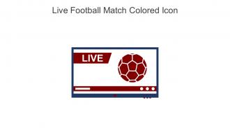 Live Football Match Colored Icon In Powerpoint Pptx Png And Editable Eps Format