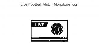 Live Football Match Monotone Icon In Powerpoint Pptx Png And Editable Eps Format