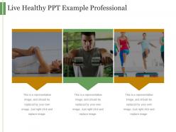 Live healthy ppt example professional