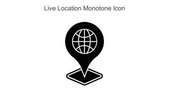 Live Location Monotone Icon In Powerpoint Pptx Png And Editable Eps Format