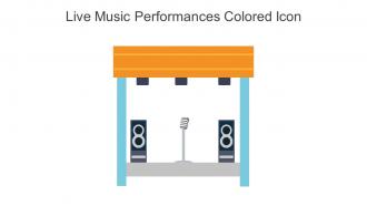 Live Music Performances Colored Icon In Powerpoint Pptx Png And Editable Eps Format