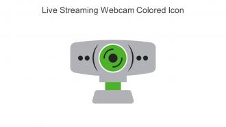Live Streaming Webcam Colored Icon In Powerpoint Pptx Png And Editable Eps Format